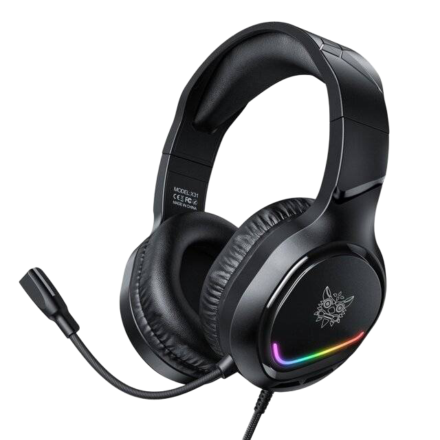 Onikuma X31 RGB Wired Gaming Headset 50mm Drivers - 1