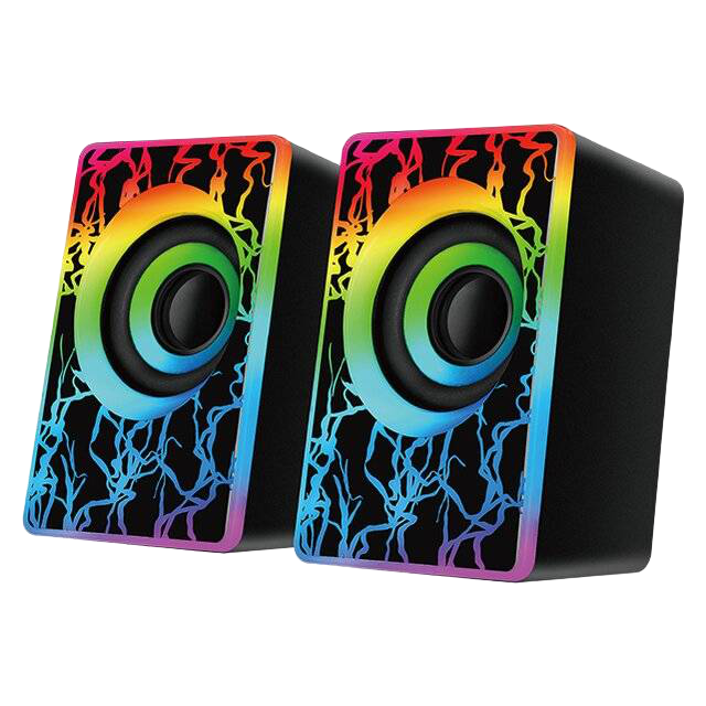 R8 SP-02 Portable Bluetooth Speaker with RGB Lights - 1