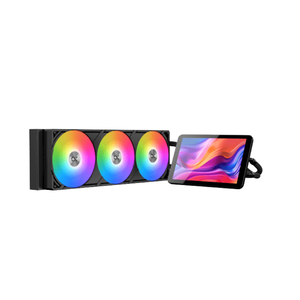 Xigmatek Liquid Connect Pro 360mm AIO Liquid Cooler 3.4W Black - 1