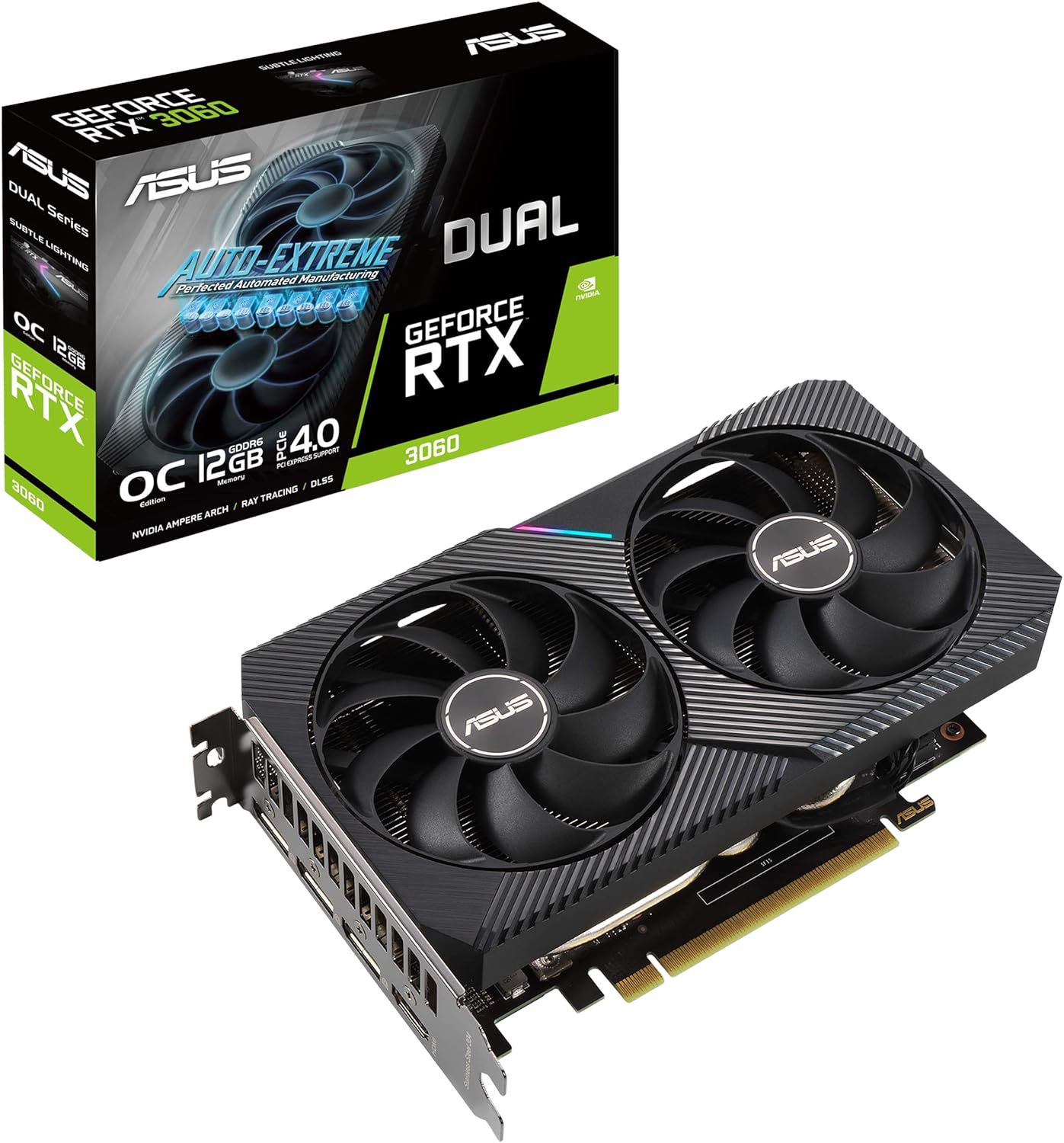 كارت شاشة ASUS Dual GeForce RTX 3060 12GB GDDR6 - 1