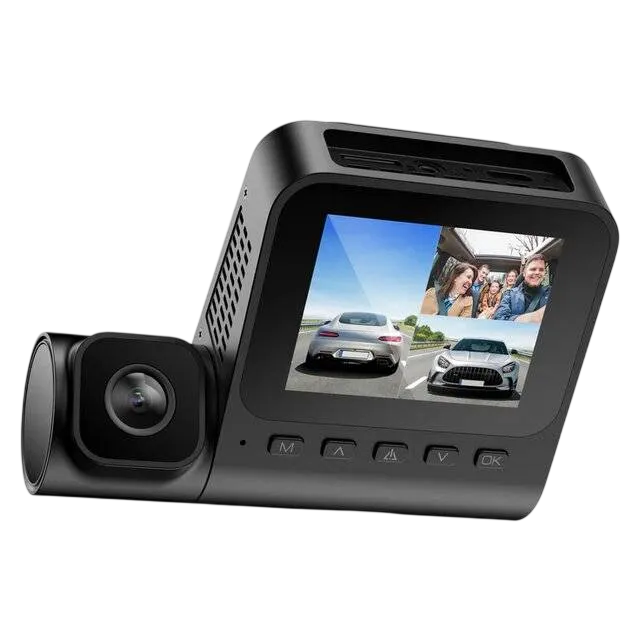 AZDOME V630 4K 3-Camera Dashcam Black - 1