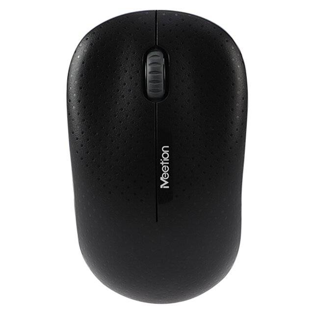 Meetion R545 1600 DPI Wireless Office Mouse Black - 1