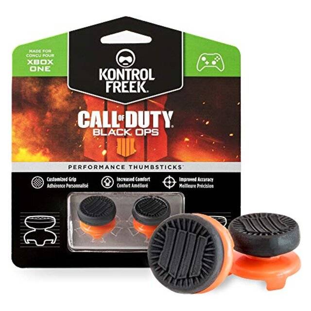 KontrolFreek Call of Duty Black Ops 4 Performance Thumbsticks Wired Black - 1