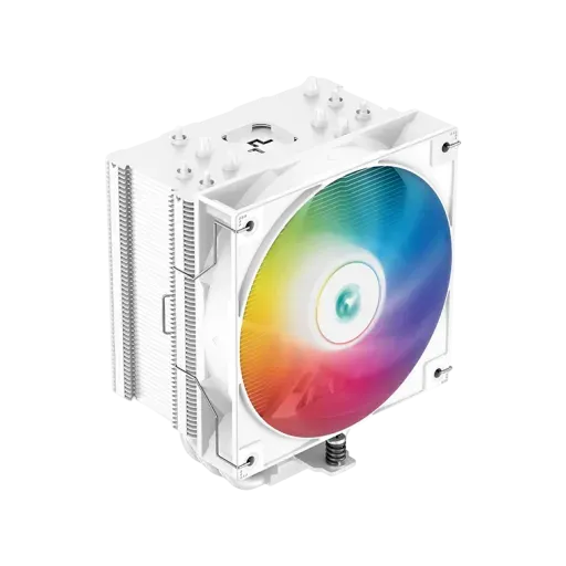 مبرد Deepcool AG500 ARGB 120mm هوائي أبيض 240W TDP - 1