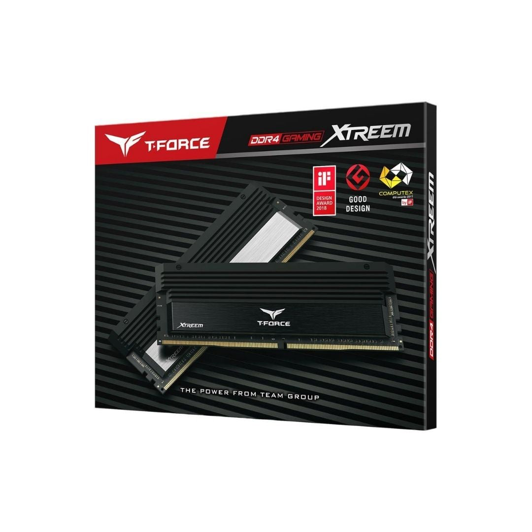 رام Team Group T-Force Xtreem DDR4 16GB (2x8GB) 5333MHz أسود - 1