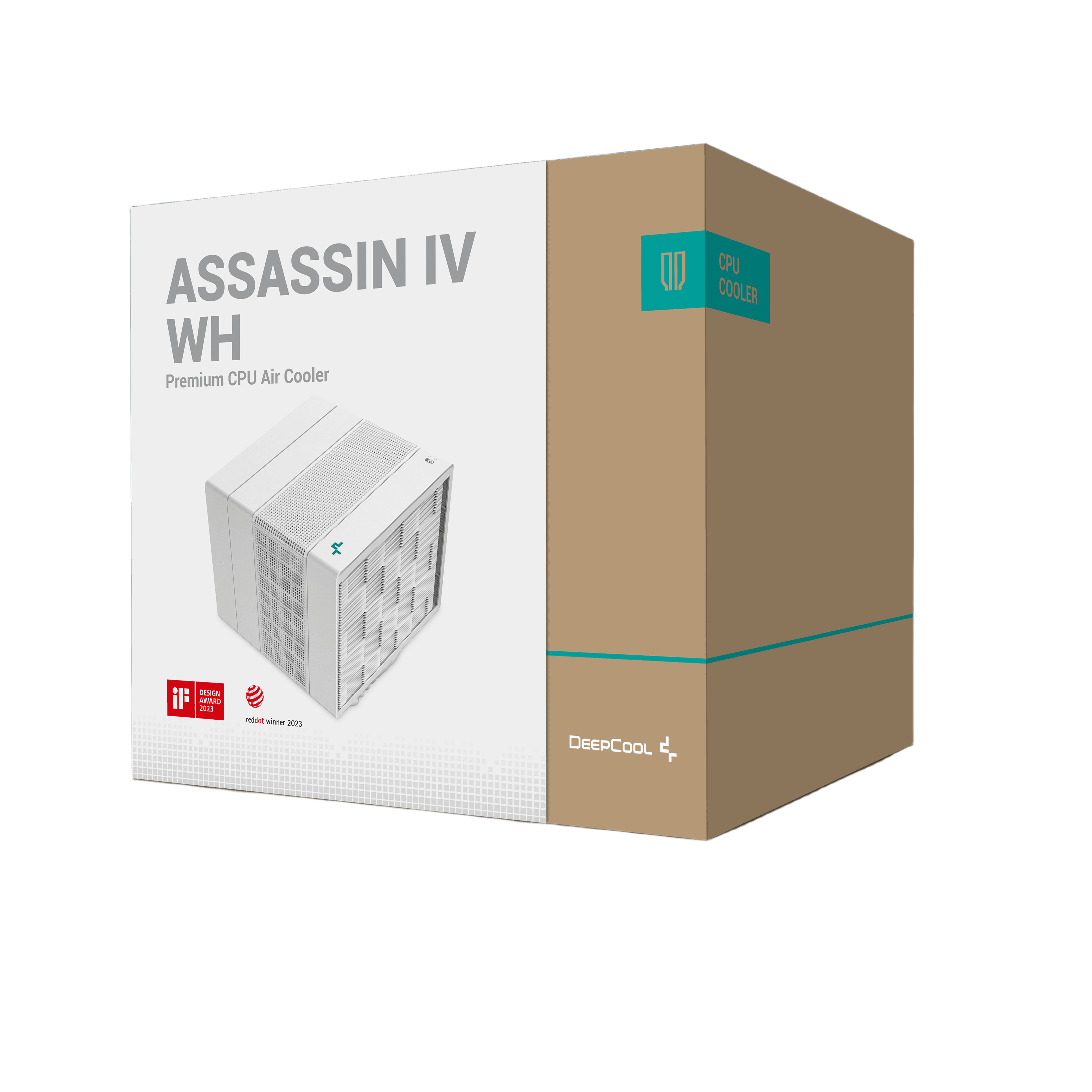 DeepCool Assassin IV CPU Air Cooler 280W TDP White - 1