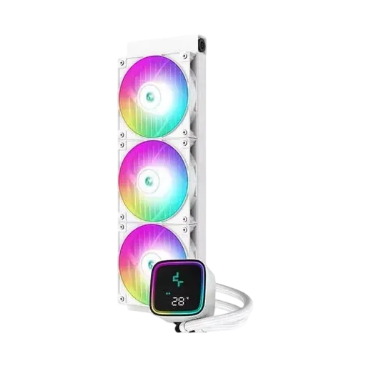 مبرد Deepcool LS720 SE 360mm AIO سائل أبيض - 1