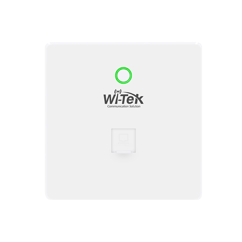 Wi-Tek WI-AP415 AC750 Dual-Band In-Wall Cloud Managed Access Point - 1