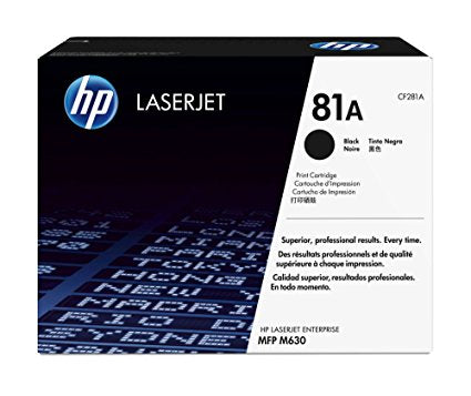 HP 81A Toner Cartridge Black - 1