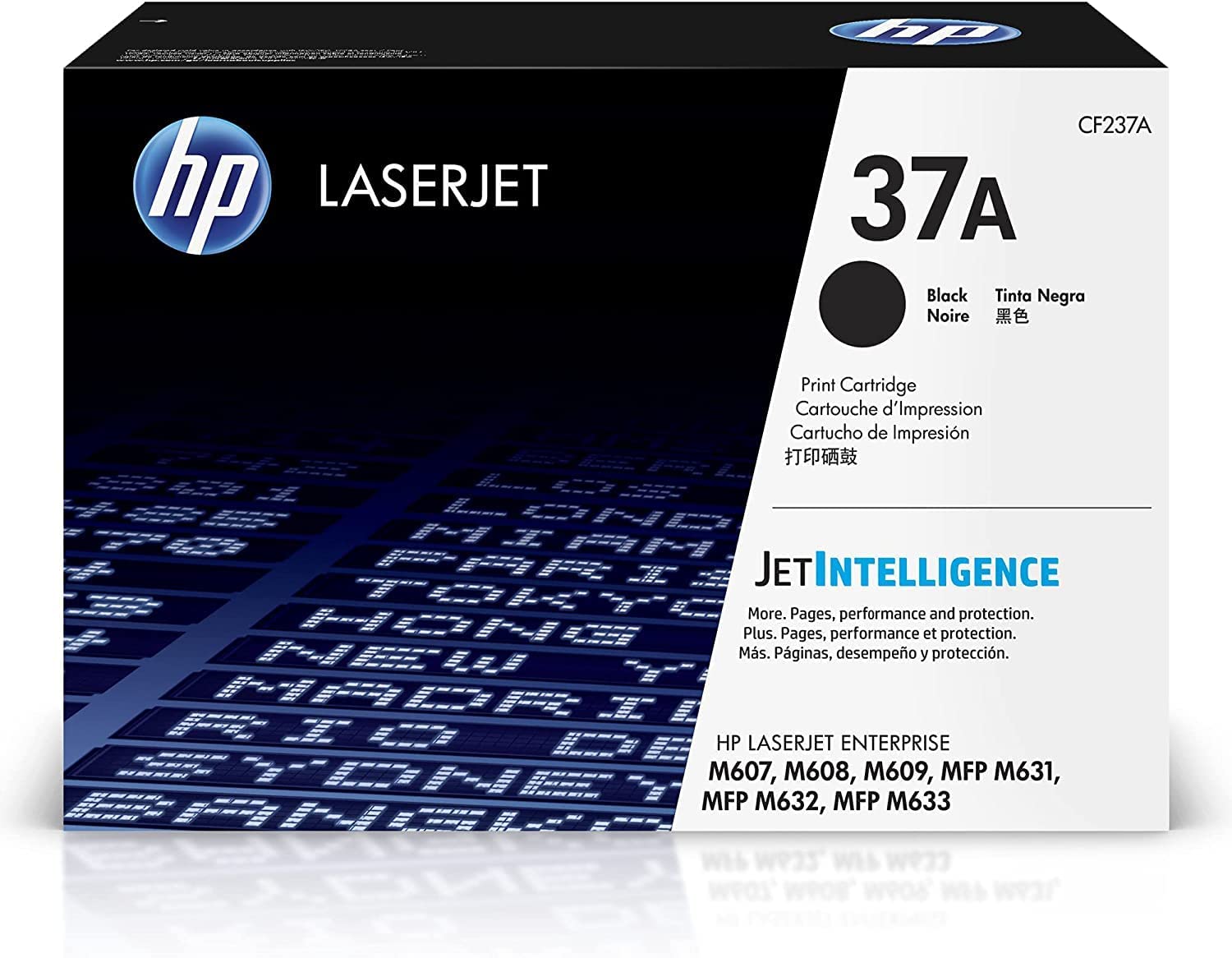 HP 37A Toner Cartridge Black - 1