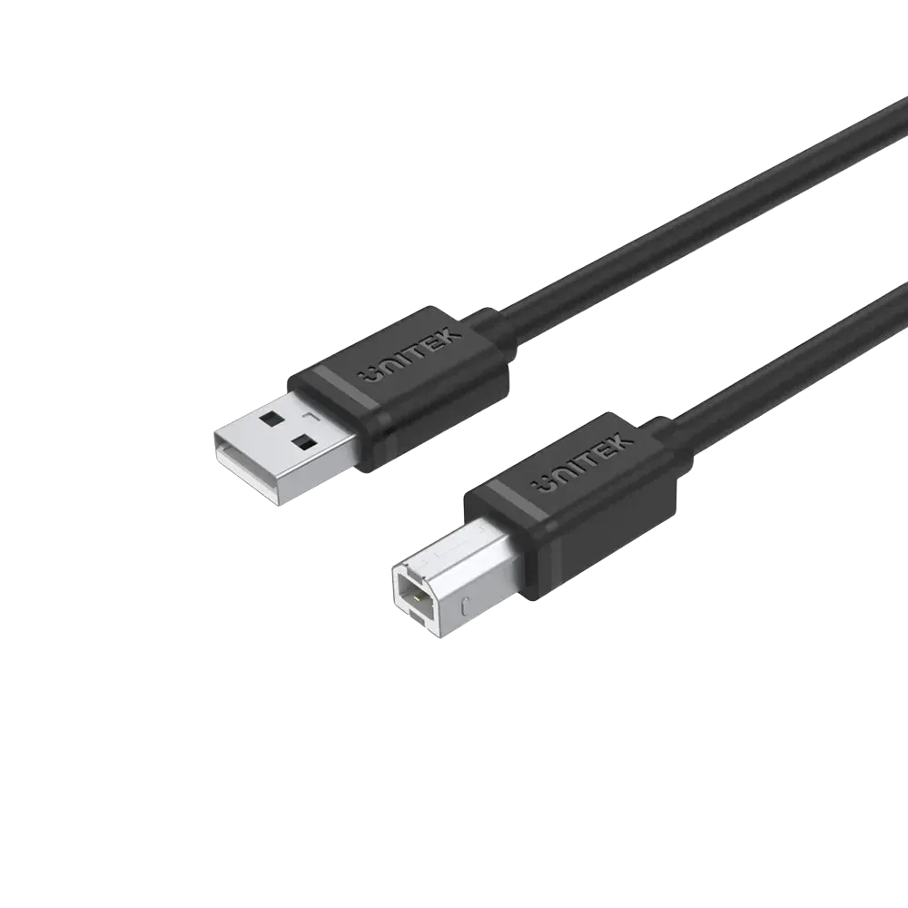 كيبل Unitek USB-A إلى USB-B USB 2.0 1m أسود - 1