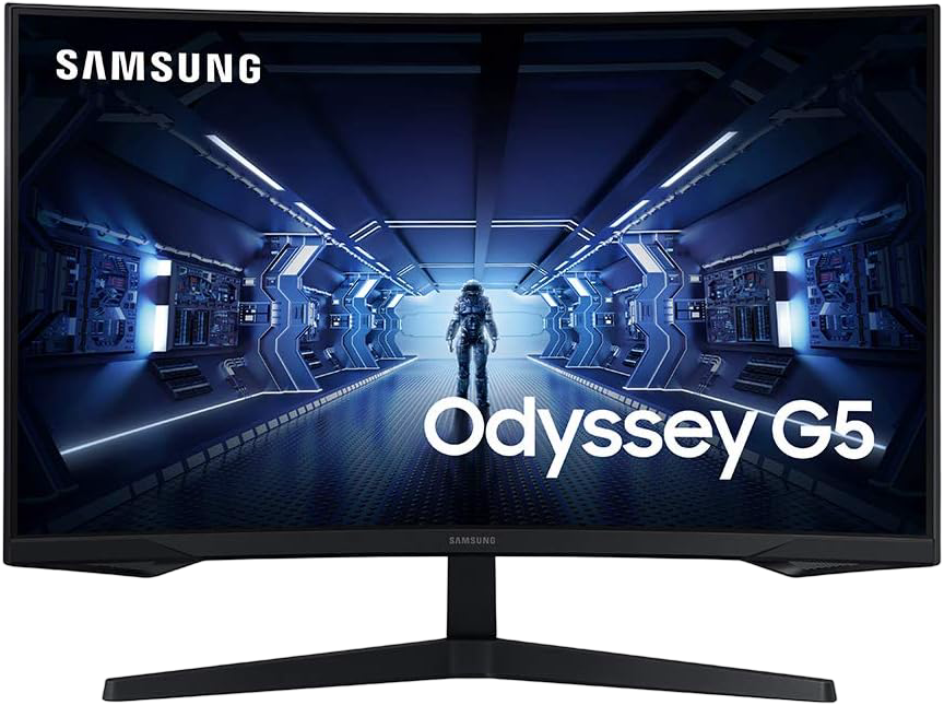 Samsung Odyssey G5 32" QHD 180Hz IPS Gaming Monitor - 1