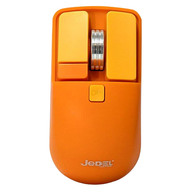 Jedel WD144 Wireless Mouse 1600 DPI - Orange - 1