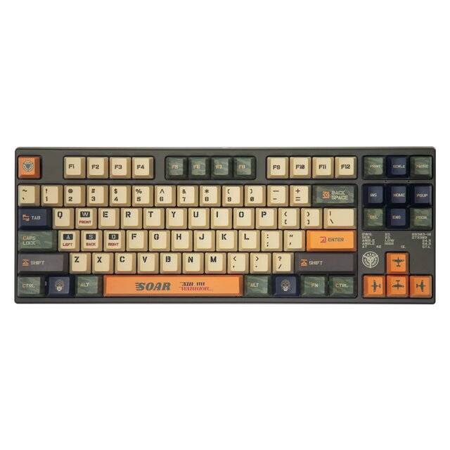 كيت Varmilo VEA87 TKL ميكانيكي سلكي أخضر - 1