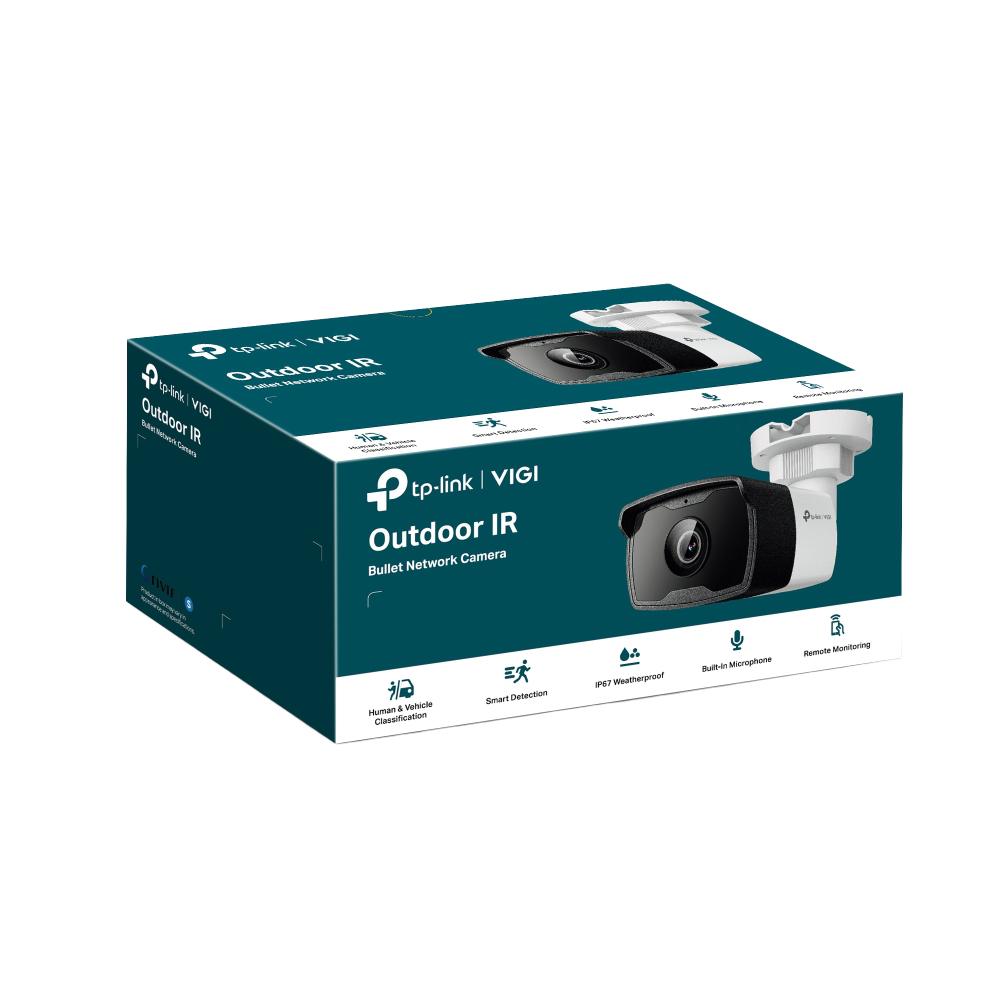 TP-Link VIGI C440-W 4MP Full-Color Wi-Fi Turret Camera - 1
