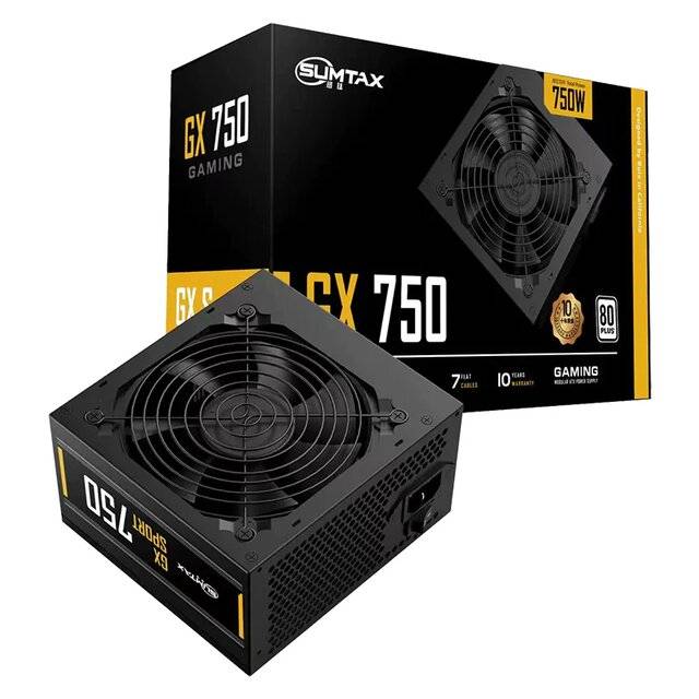 باور سبلاي Sumtax GX 750W 80+ Bronze غير مودولار - 1