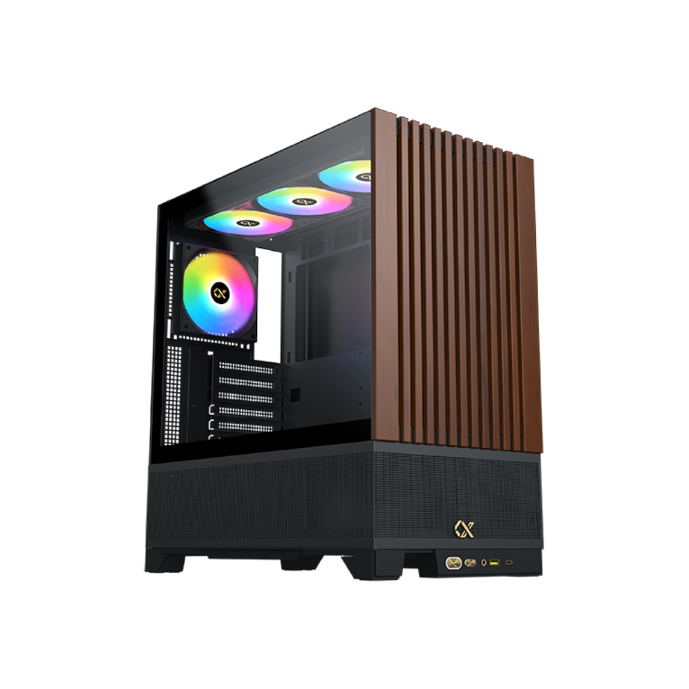 كيس Xigmatek Endorphin WD Mid-Tower ATX أسود - 1