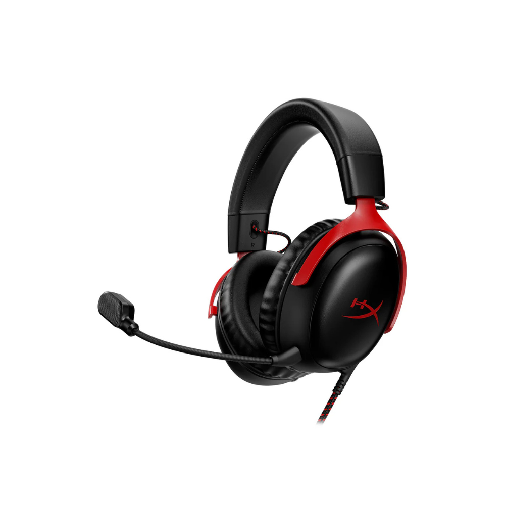Kingston HyperX Cloud III Wired Headset with Microphone Black - 1
