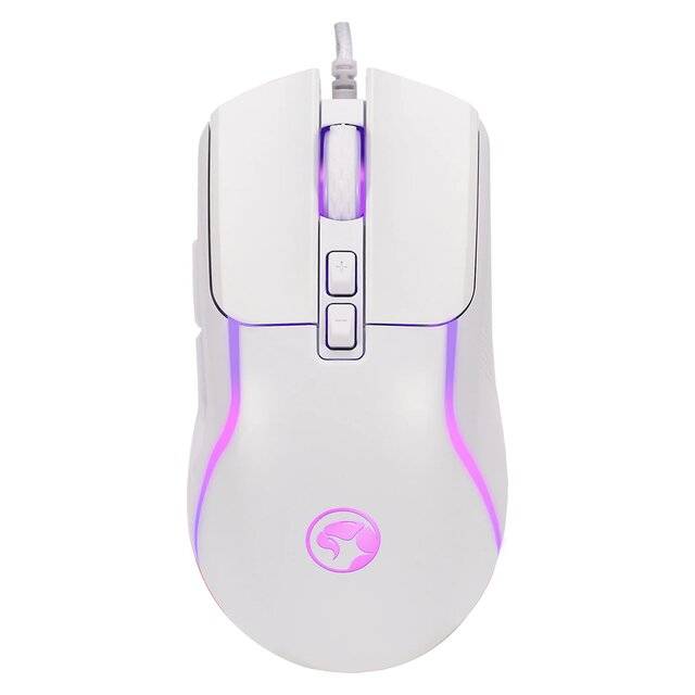 Marvo CAPO 20 Gaming Mouse 8000 DPI USB RGB White - 1