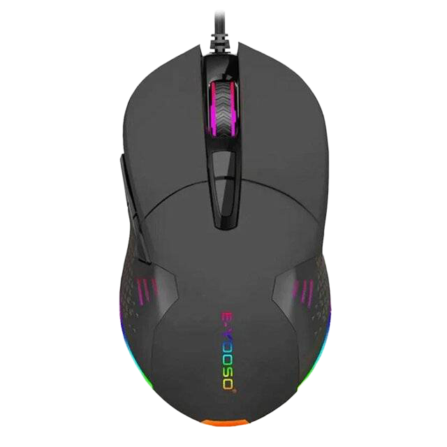 E-Yooso X-6 Wired Gaming Mouse 3200 DPI RGB - 1