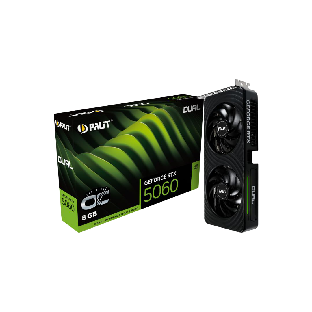 Palit GeForce RTX 5060 8GB GDDR7 Dual OC - 1