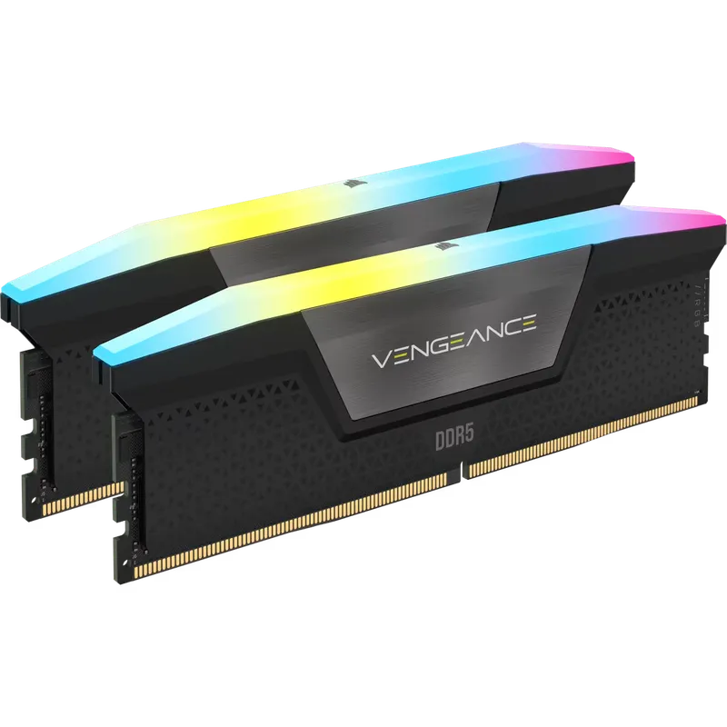 Vengeance RGB DDR5 32GB (2x16GB) 6200MHz White Desktop Memory - 1