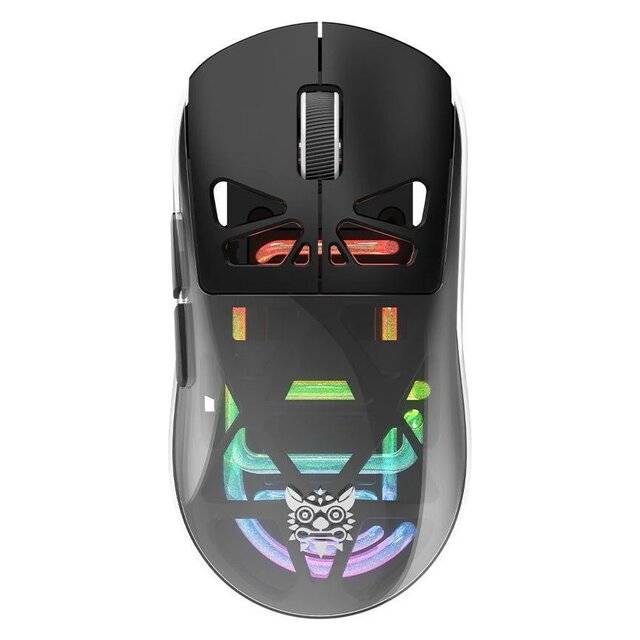 ماوس Onikuma CW930 4000 DPI لاسلكي RGB أسود - 1