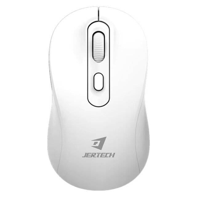 ماوس Jertech SM-01 1200 DPI لاسلكي أبيض - 1