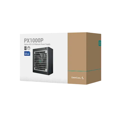 Deepcool PQ1000P 1000W 80+ Platinum Fully Modular PSU - 1