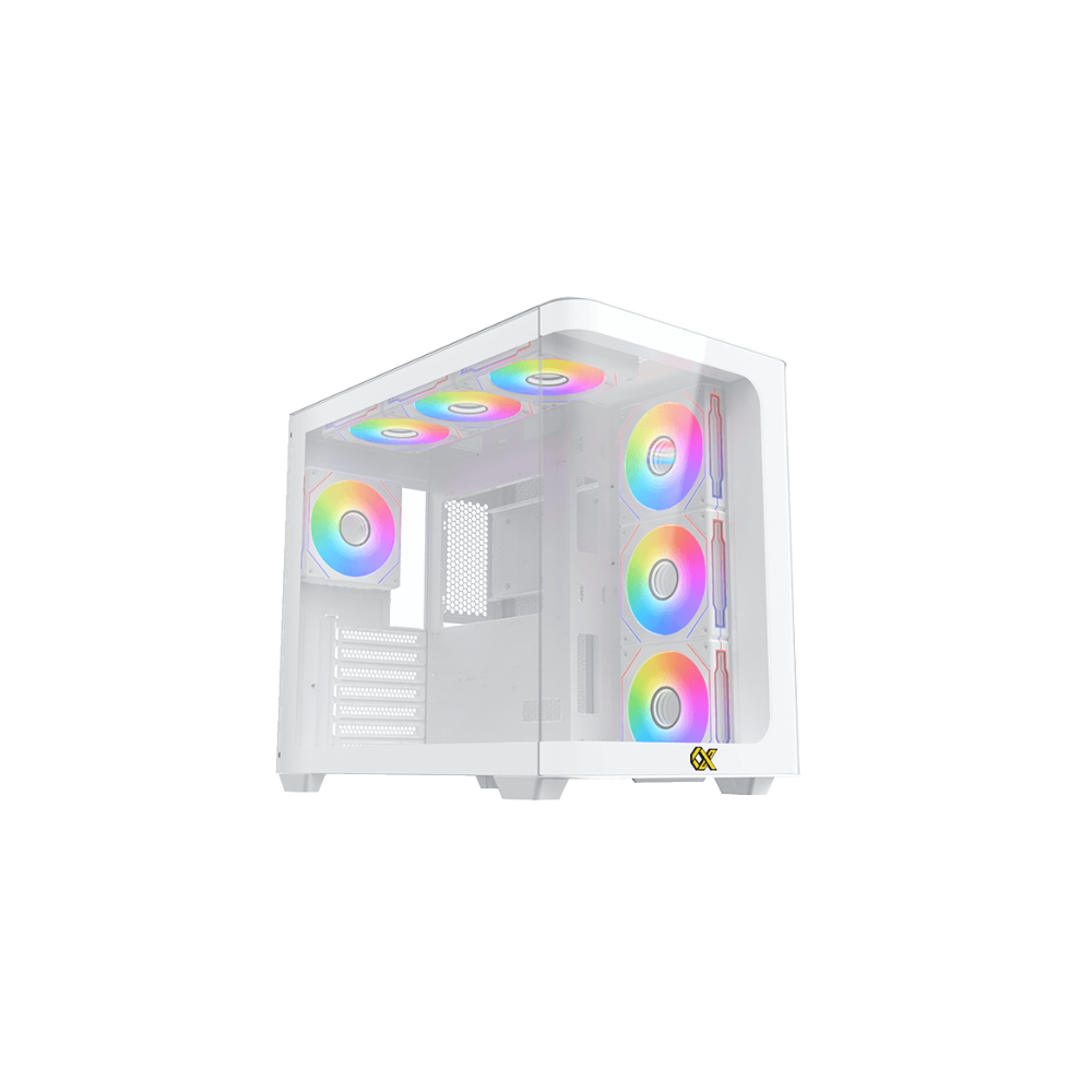 Xigmatek Pano Mid-Tower Case White - 1