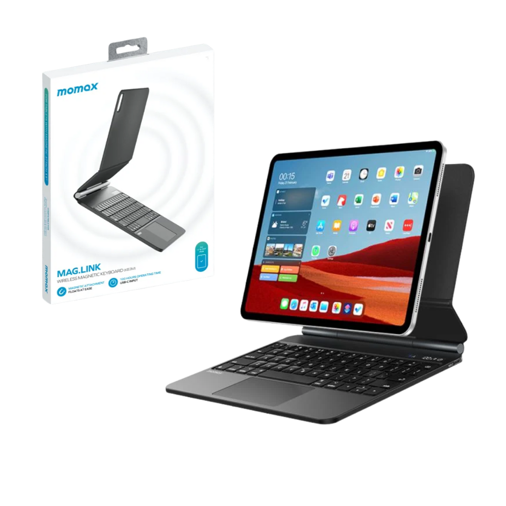 كيبورد Momax MAG.LINK KB3MA 60% مقص بلوتوث أسود - 1