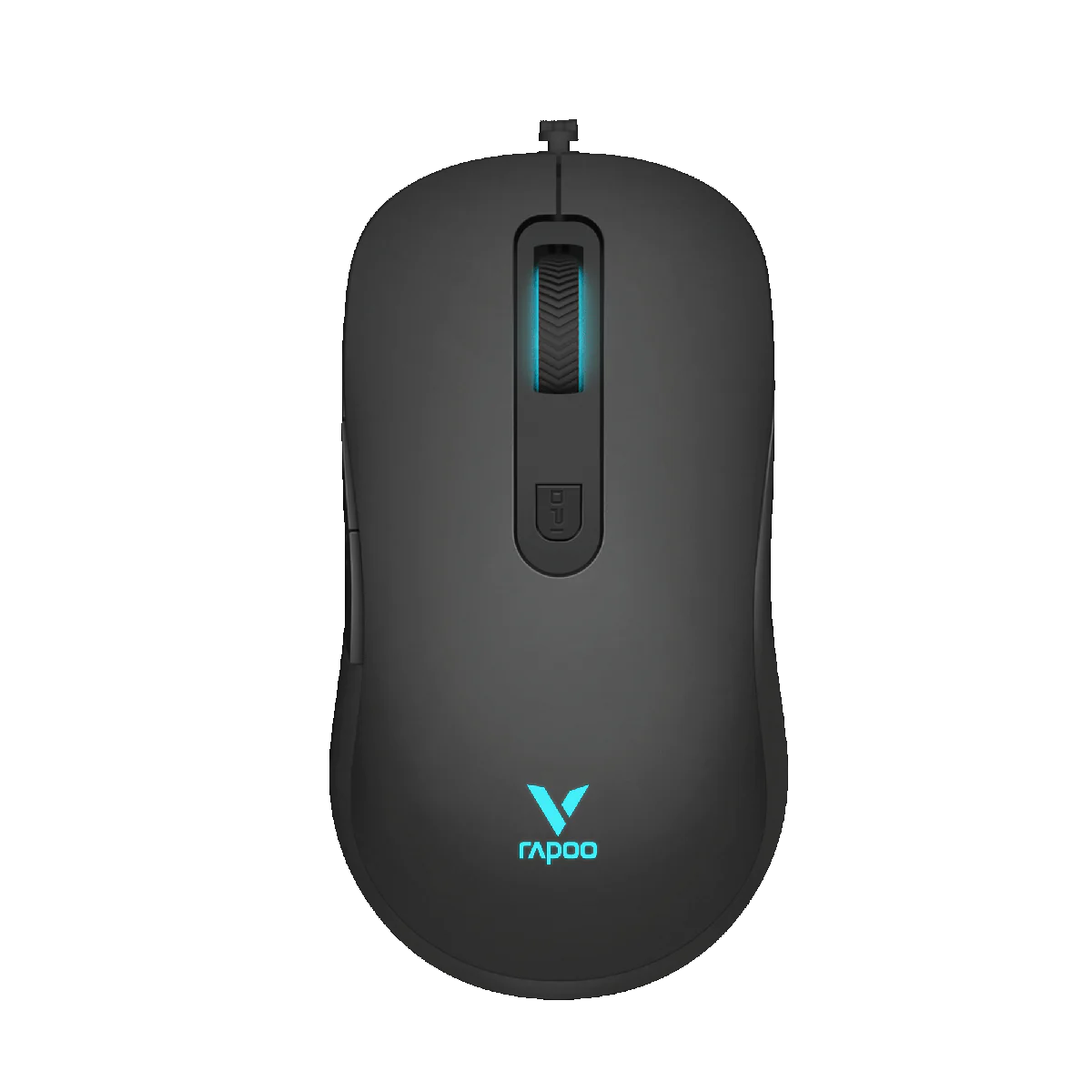 ماوس Rapoo V16RGB 2000 DPI سلكي أسود - 1