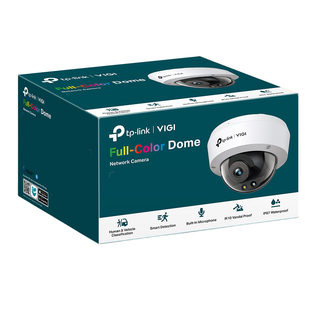 TP-Link VIGI C430 3MP Full-Color Turret Network Camera - 1