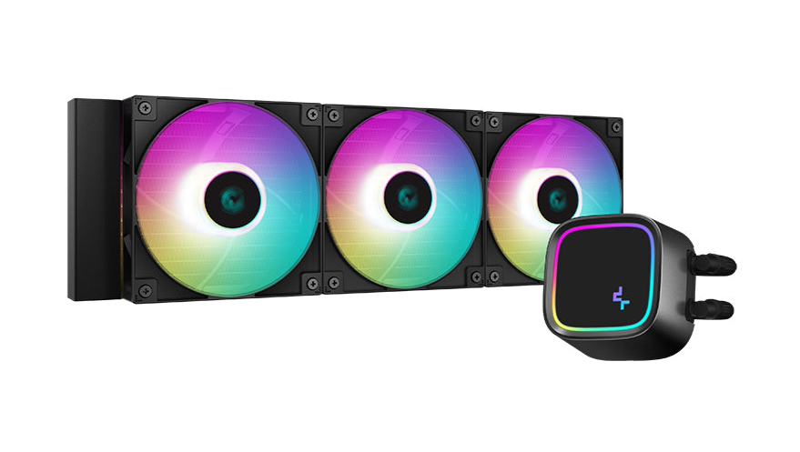 مبرد DeepCool LE720 360mm AIO سائل 250W TDP ARGB أسود - 1