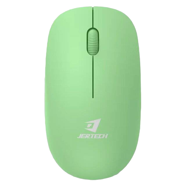 Jertech JR8 Wireless Mouse 2400 DPI Green - 1