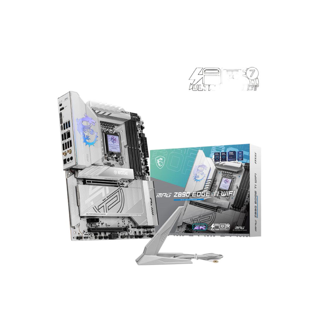 MSI MPG Z890 EDGE TI WIFI Intel Z890 LGA1851 ATX Motherboard - 1