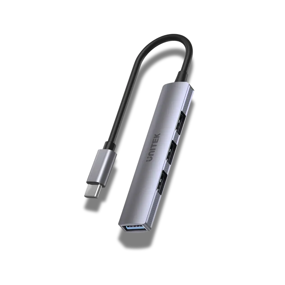 محول USB Unitek H1208B 4-Port USB-C Hub - 1