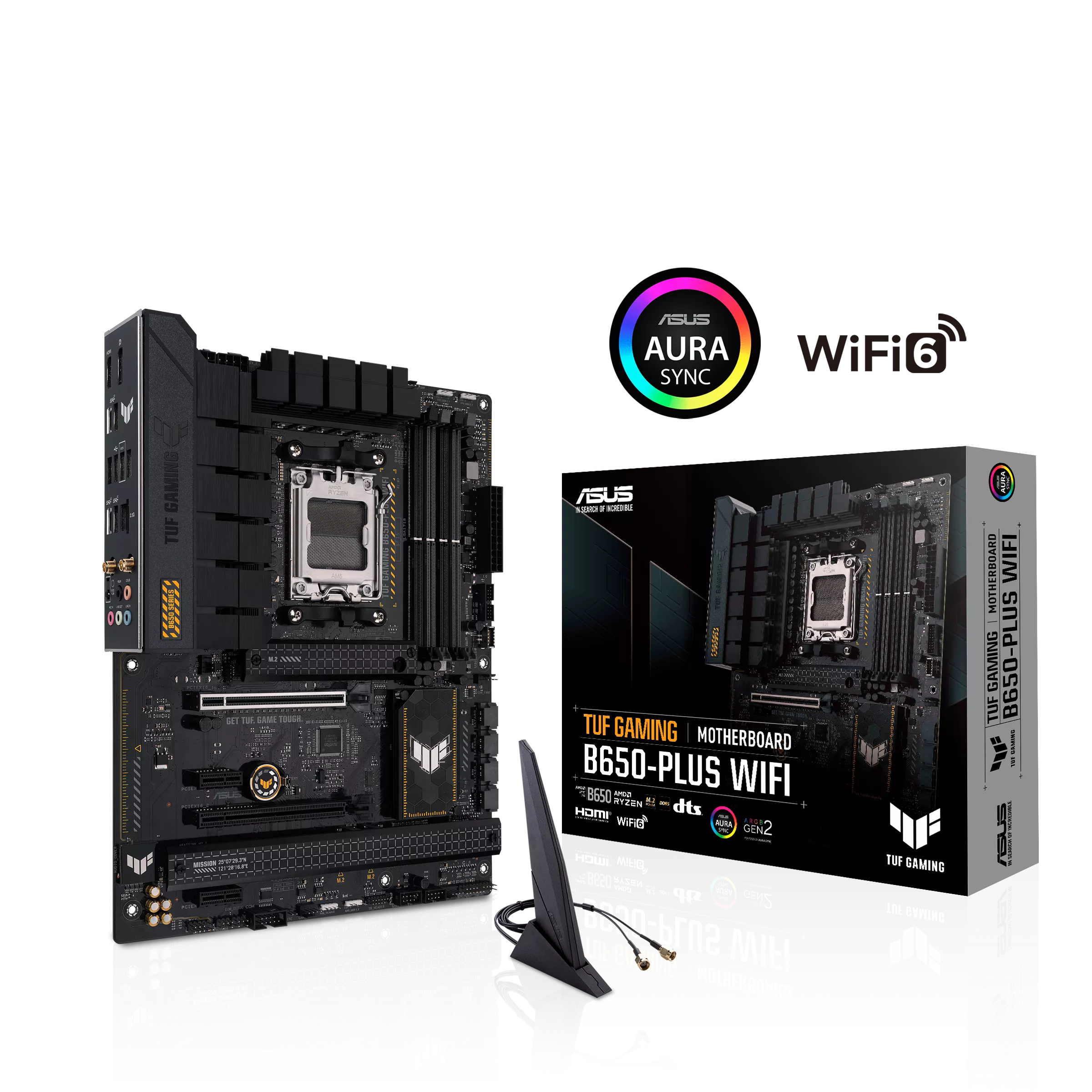 لوحة أم ASUS TUF Gaming B650-Plus AM5 ATX DDR5 WiFi - 1