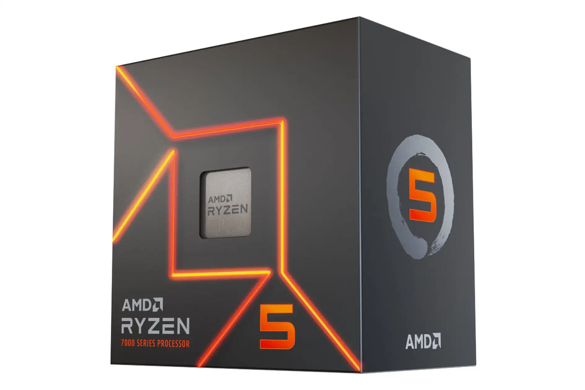 AMD Ryzen 5 7600 6-Core 3.8GHz AM5 Tray - 1