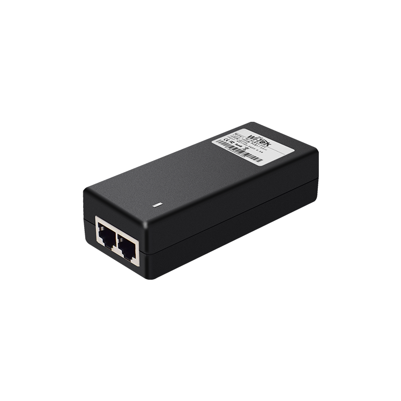 Wi-Tek WI-POE55-48V-60W 60W Gigabit 802.3bt PoE Injector - 1