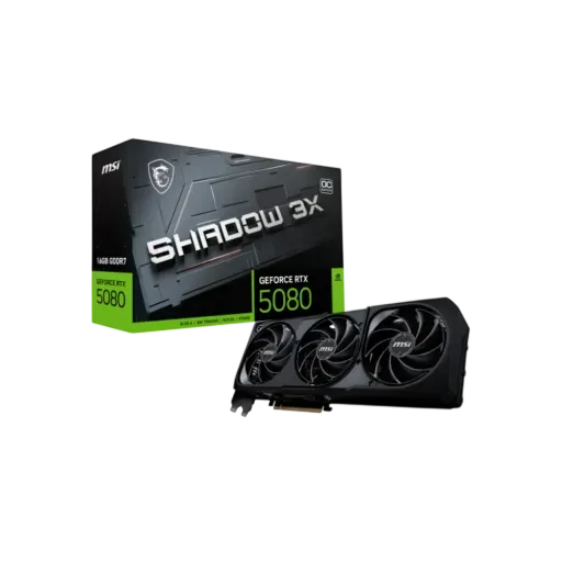 كارت شاشة MSI Shadow RTX 5080 16GB GDDR7 OC Edition - 1