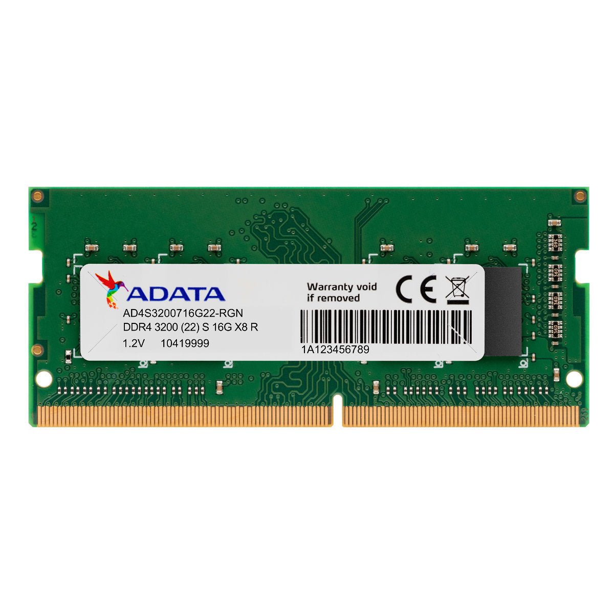 رام ADATA Premier DDR4 16GB (1x16GB) 3200MHz SODIMM - 1