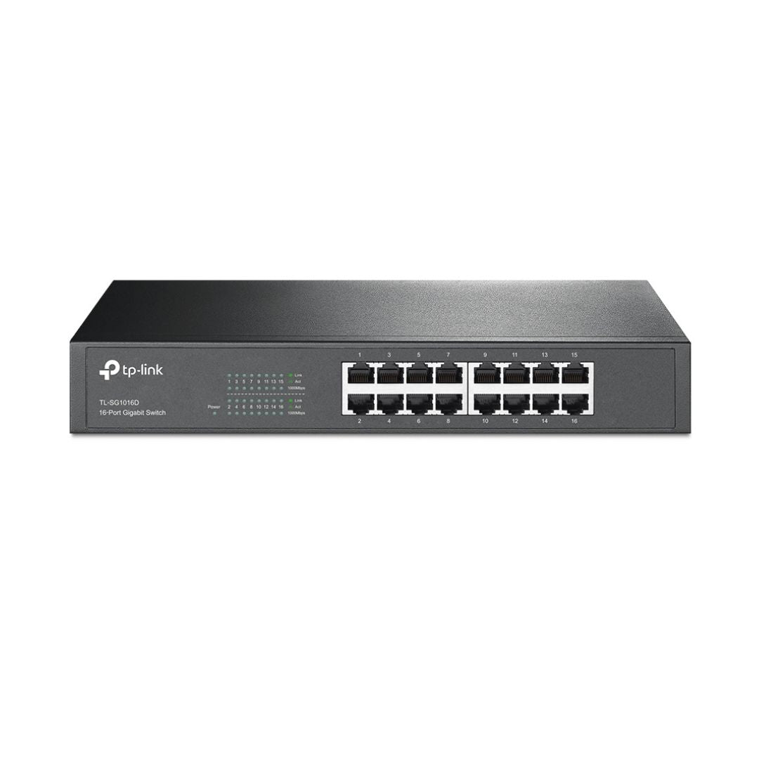 سويتش TP-Link TL-SG1016D V9 16-Port 1Gbps غير مُدار - 1