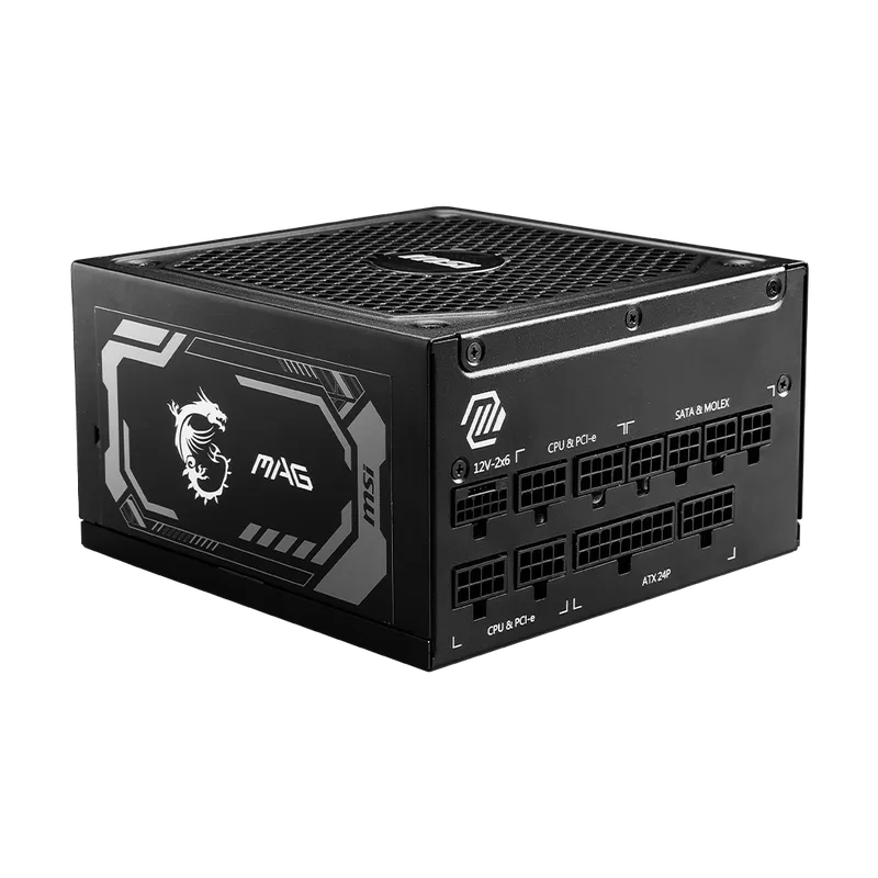 باور سبلاي MSI MAG A1000GL 1000W 80+ Gold Fully Modular - 1