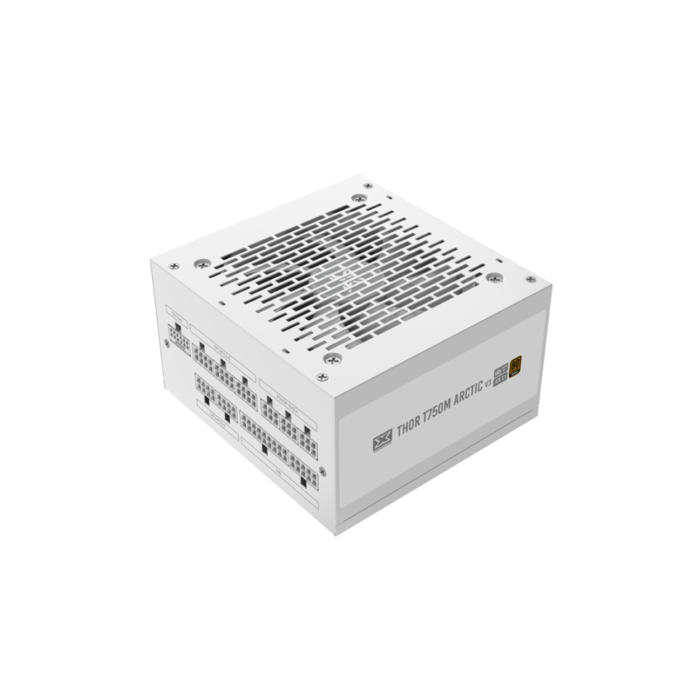 باور سبلاي XIGMATECK Thor T750M V3 750W 80+ Bronze Fully Modular أبيض - 1