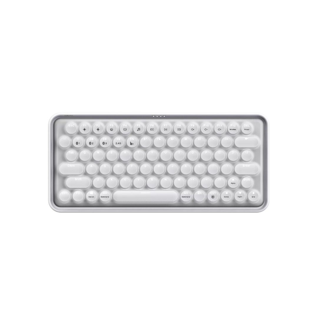 Rapoo Ralemo Pre 5 75% Mechanical Keyboard Dual-Mode White - 1