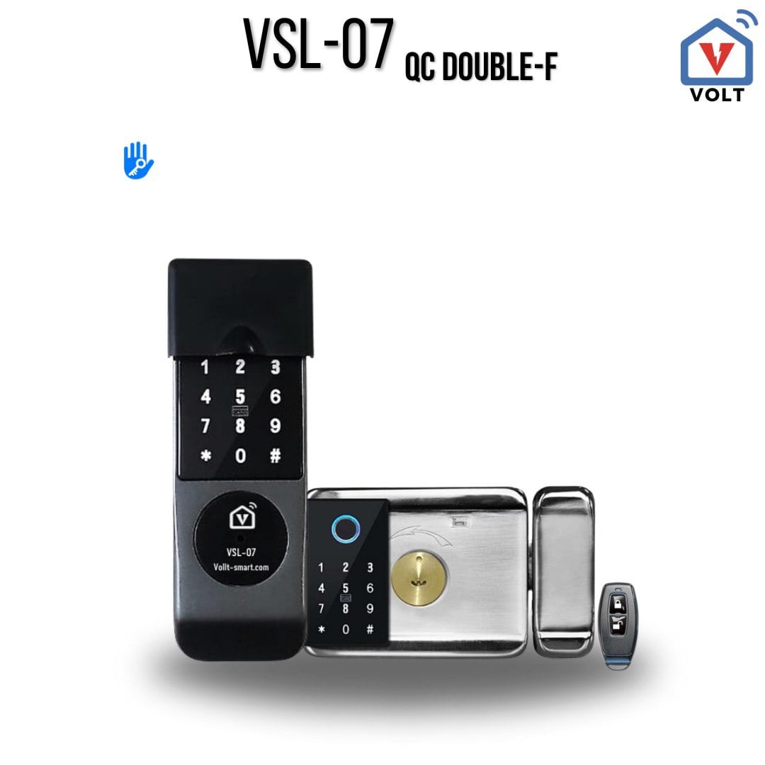 VSL 07 QC Double-Sided Waterproof Smart Lock - 1
