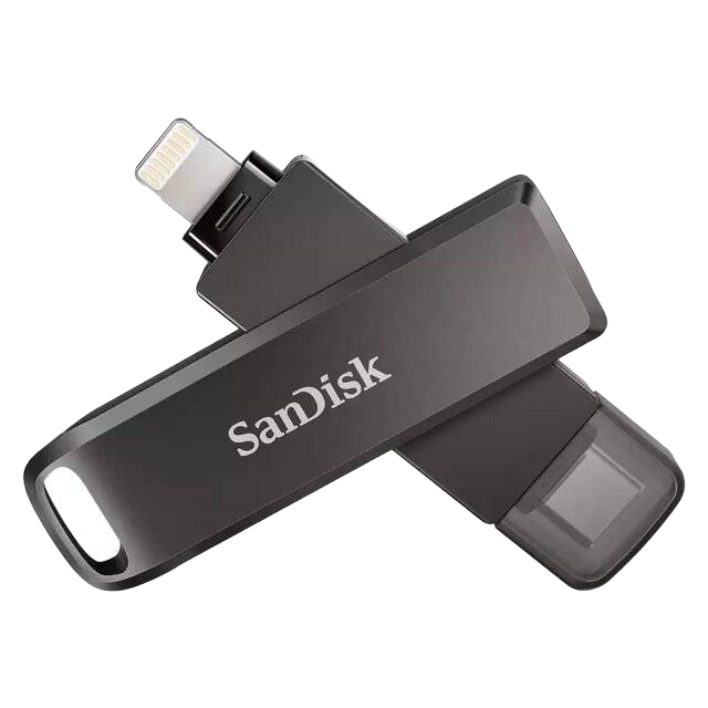 SanDisk Phone Drive 256GB USB-C & Lightning Flash Drive - 1
