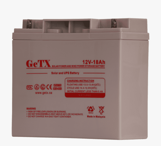 GeTX GX18-12 Battery 12V 18Ah - 1