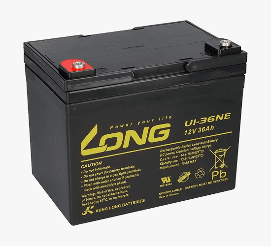 LONG U1-36NE Battery 12V 36Ah 420W - 1